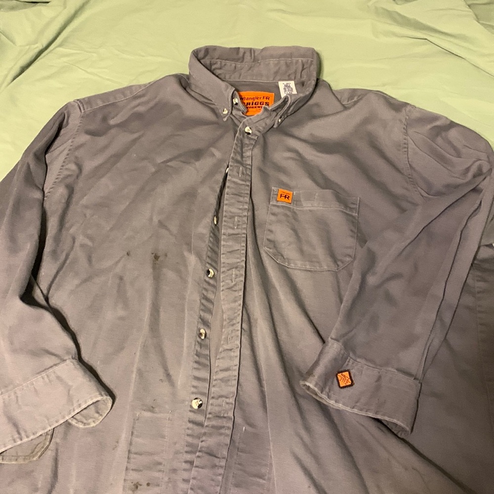 Mens FR Wrangler work shirt